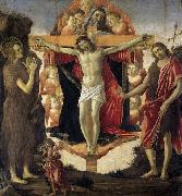 Sandro Botticelli Holy Trinity oil painting artist